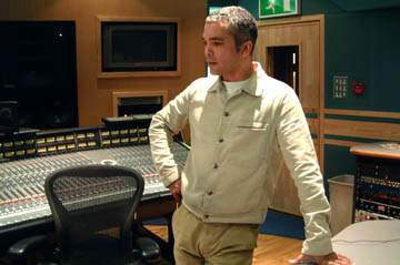 Phil Bodger at Townhouse Studios, 2002