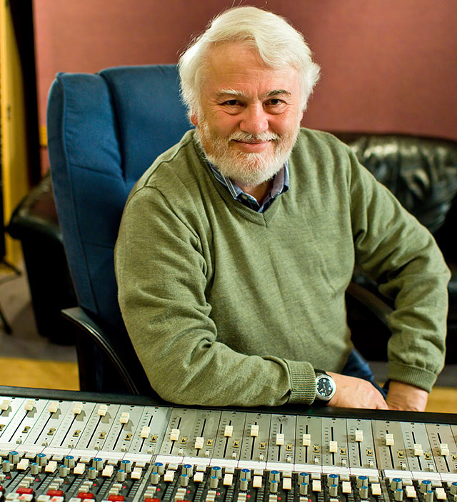 recording engineer and producer Jerry Boys at Livingston studios