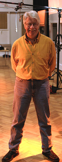 Record producer Ken Scott - photo at Abbey Road Studios - studio 2 - Nov 2005