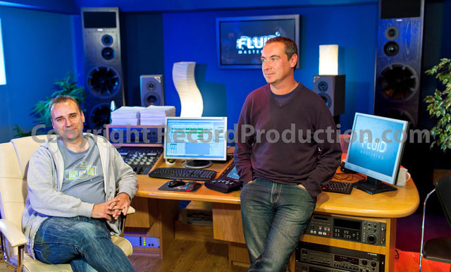 mastering engineers tim debney and nick watson at fluid