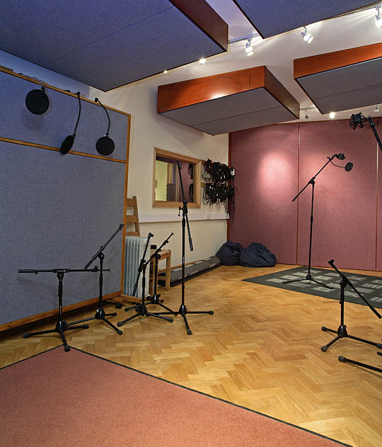 rooksmere studios - recording area