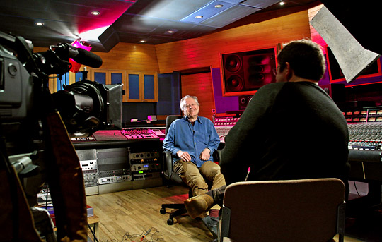 Legendary record producer and recording engineer Tony Platt at Townhouse Studios